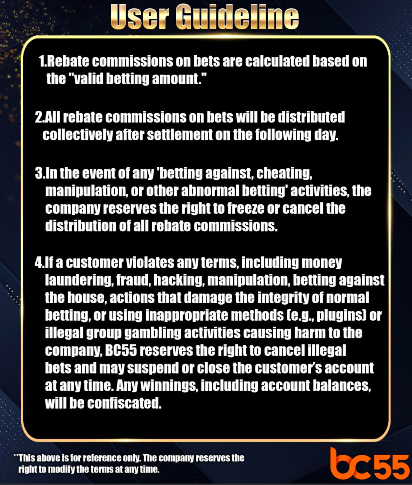 BC55 Bosclub55 Bossclub Slot 2 Equal Rebate Structure